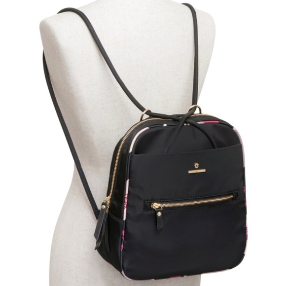 NWT - Spartina 449 Black Evie Armada Convertible Backpack main image 3